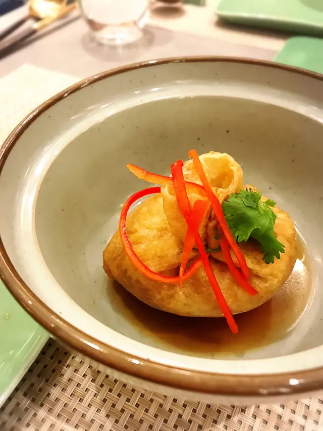 韓式粉絲雜菜腐皮福袋