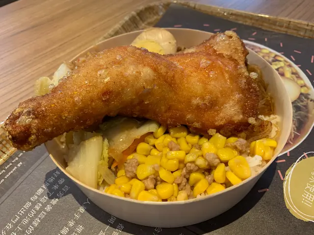 香酥炸雞腿便當