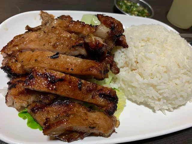 炭燒香茅豬扒飯