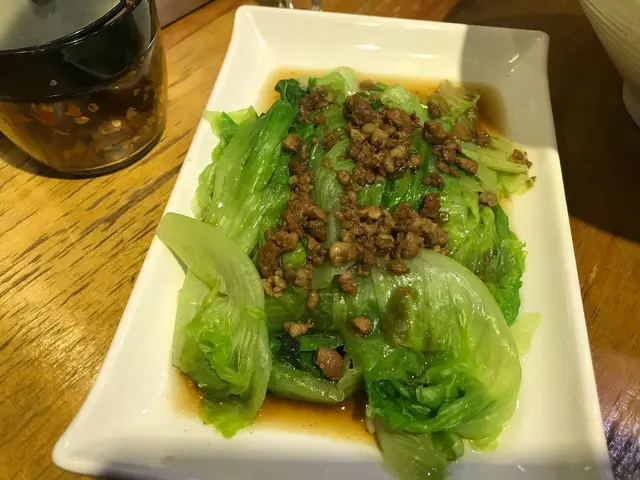 肉燥燙青菜