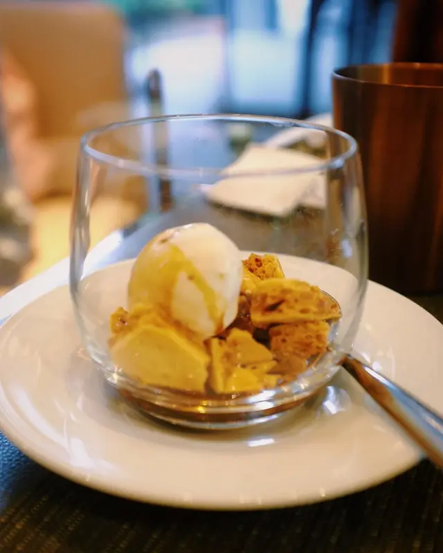 Caramel Honeycomb Affogato