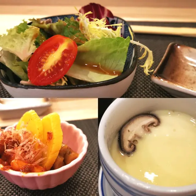 前菜都係看似大路既東西....暫未見好大驚喜 , 不過D蒜頭就真係好好食!