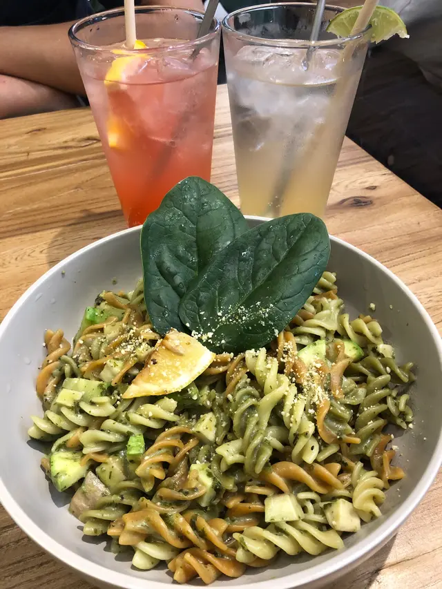 香草青醬螺絲粉