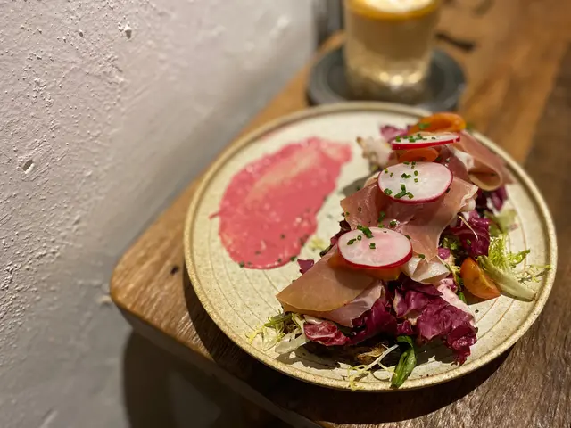Italian Parma Ham Salad Toasties