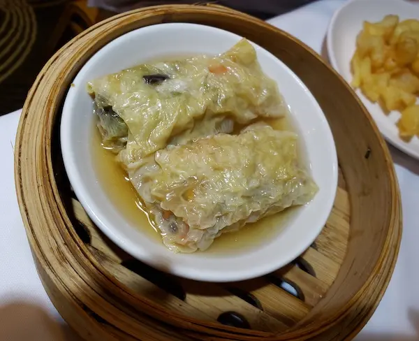 上湯蟲草花鮮竹卷