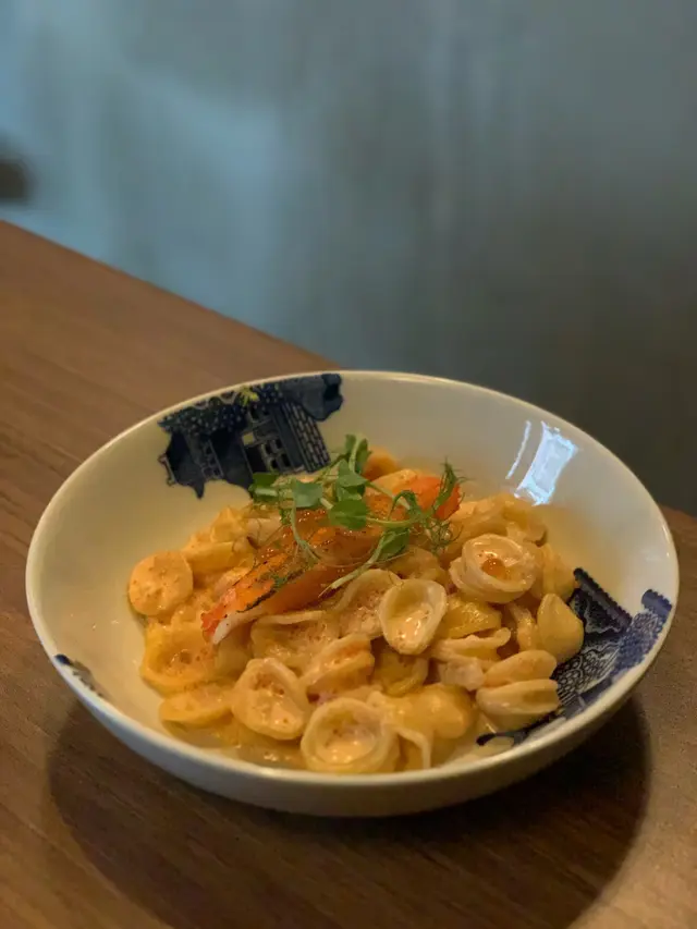 明太子・岩鹽燒蟹棒・鮭魚子・貓耳朵義大利面