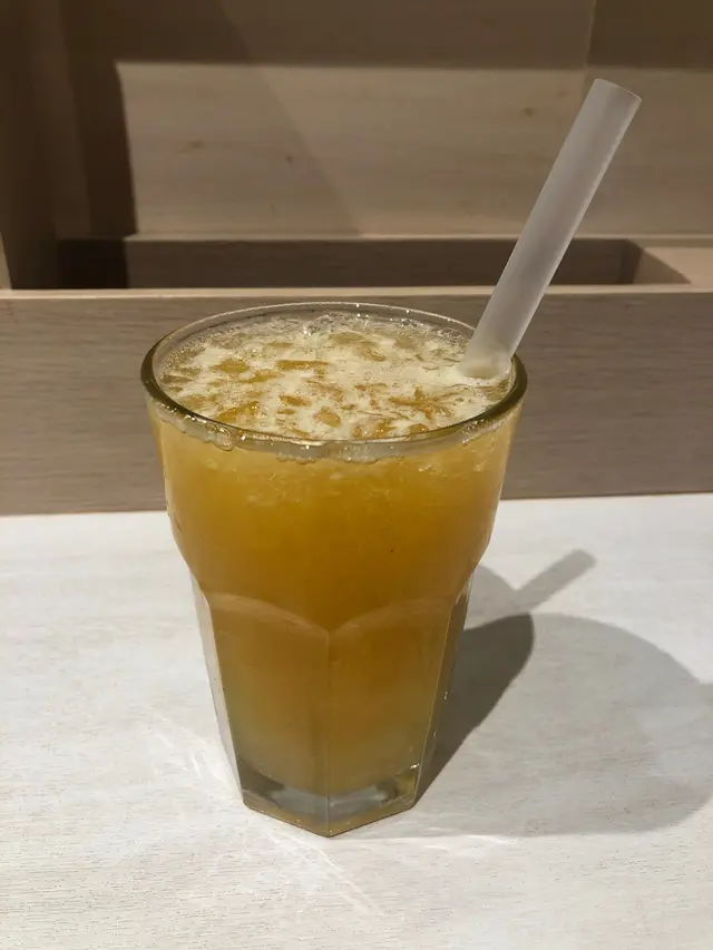 蒟蒻球百香果綠茶