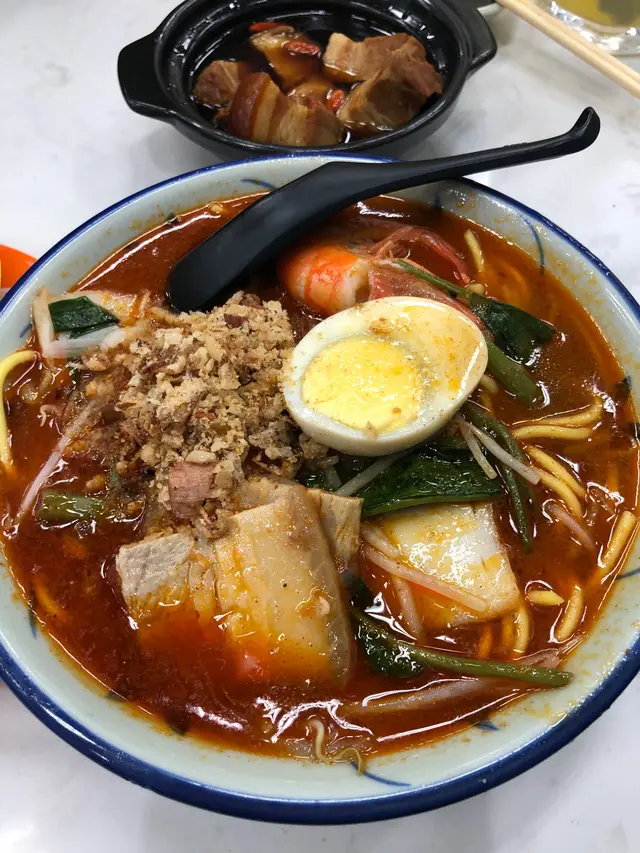 檳城福建蝦麵(油麵)