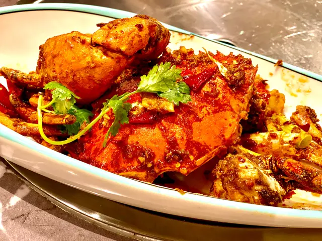 招牌黃金川辣蟹