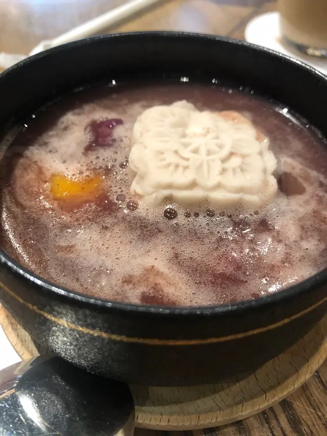 自家製台式芋蓉紅豆湯