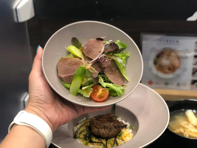 冷切牛舌有機蔬菜沙律