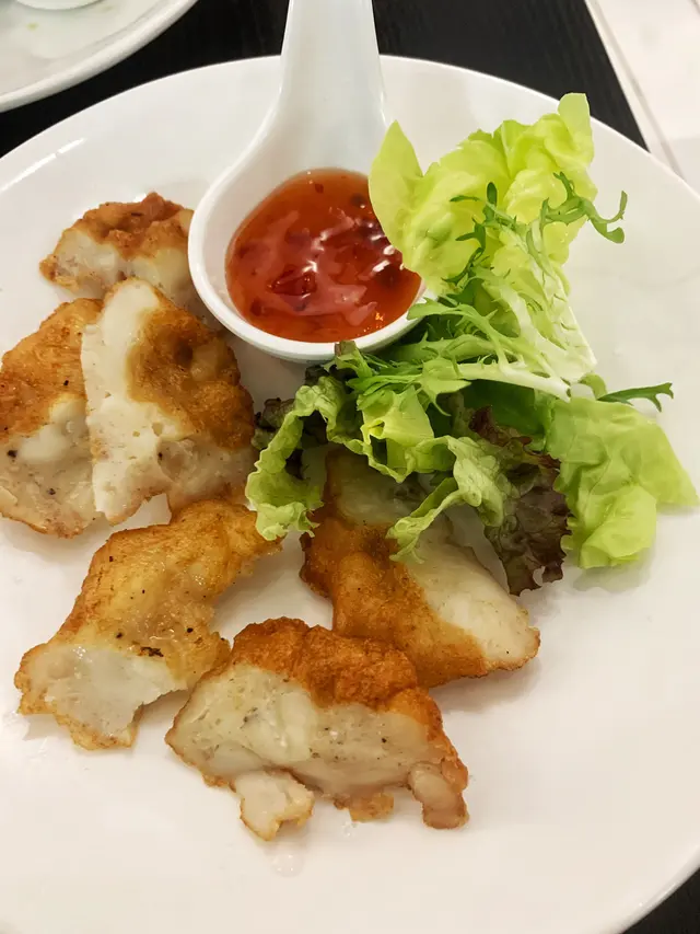 滋味地道墨魚餅