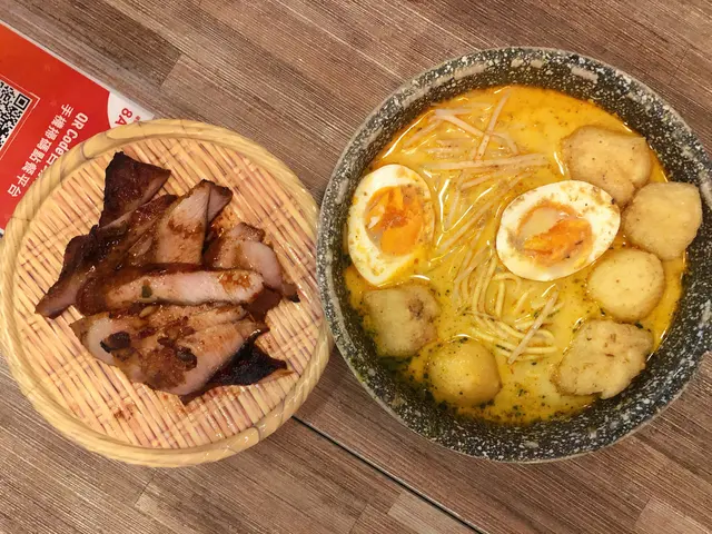 爐燒豬頸肉喇沙