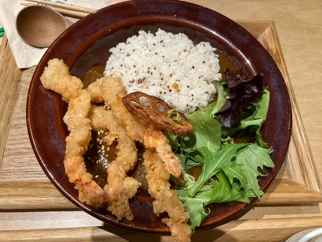 炸蝦日式咖喱飯