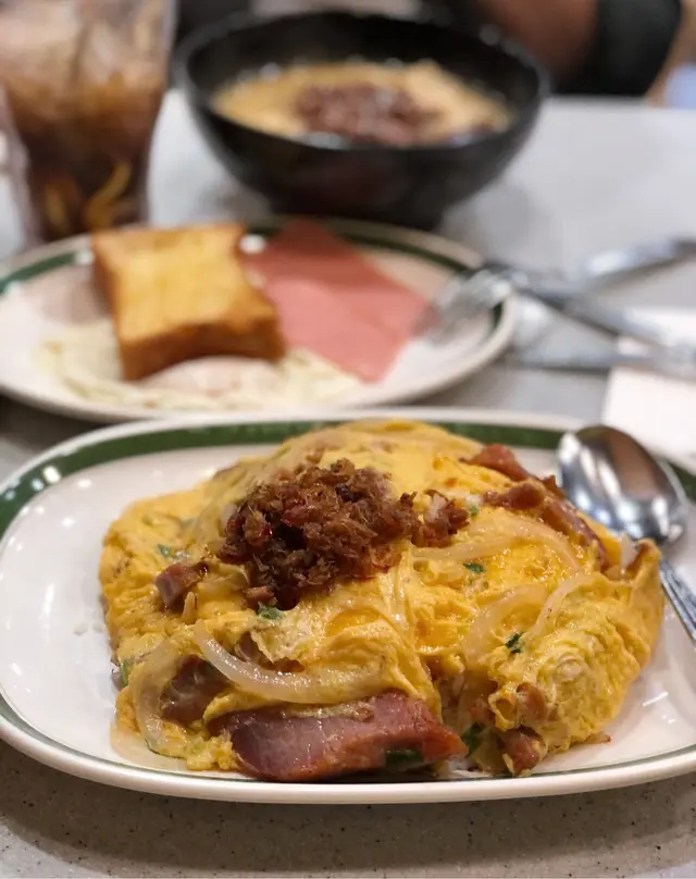 XO醬叉燒蔥花滑蛋飯