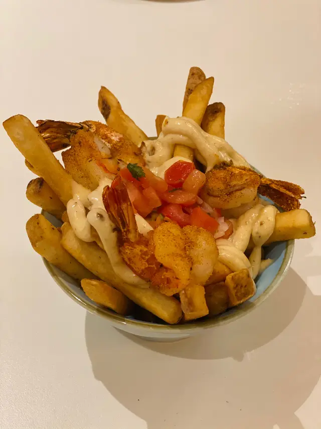 Cajun Prawn Aioli Chips
