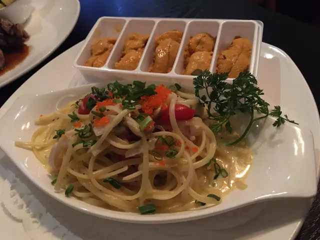 原版加拿大海膽配紐西蘭聖子白汁扁意粉