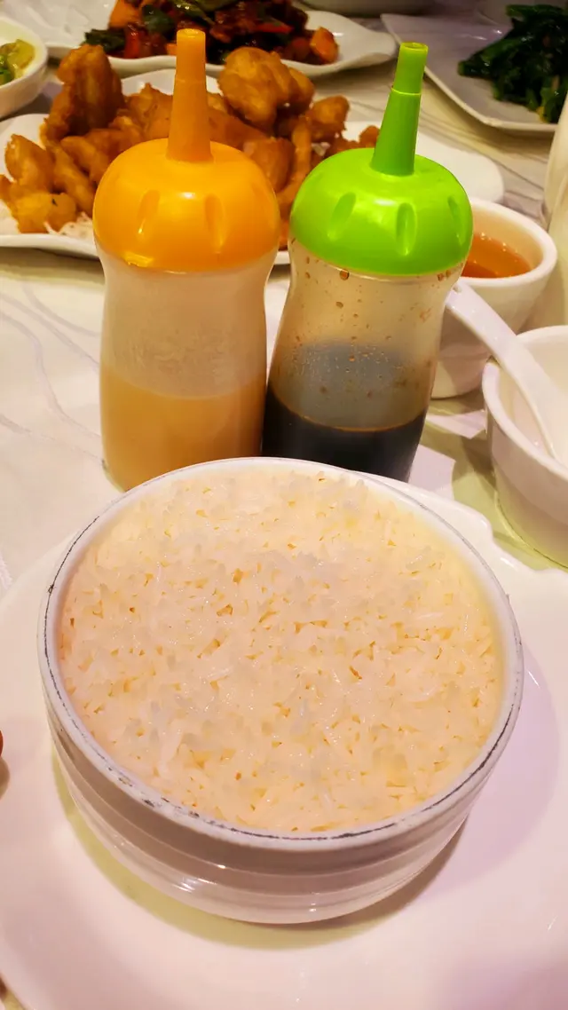 甜豉油豬油撈飯