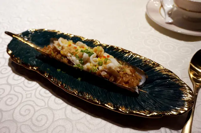 蟶子皇櫻花蝦蒜香糯米飯