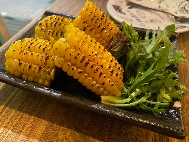 香脆蜜糖燒新鮮粟米