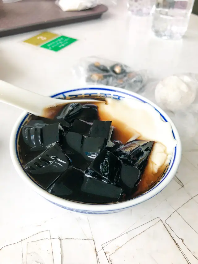 豆腐花+涼粉