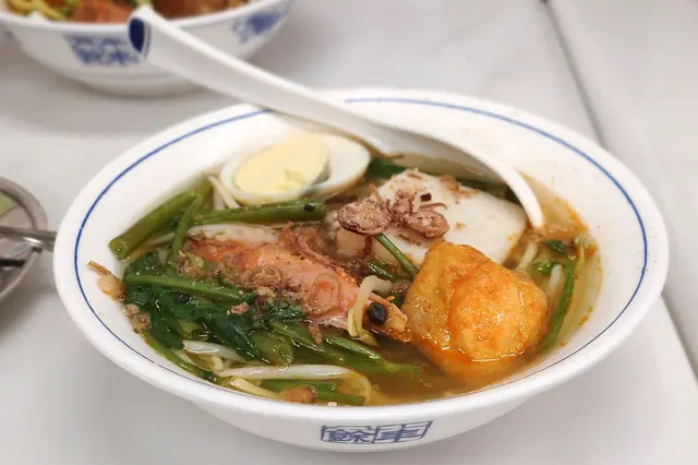 茶餐福建蝦麵