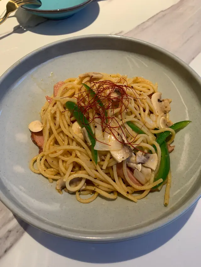 黑椒香蒜煙鴨胸意大利粉