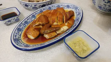 蜂蜜豉油皇鸡半只