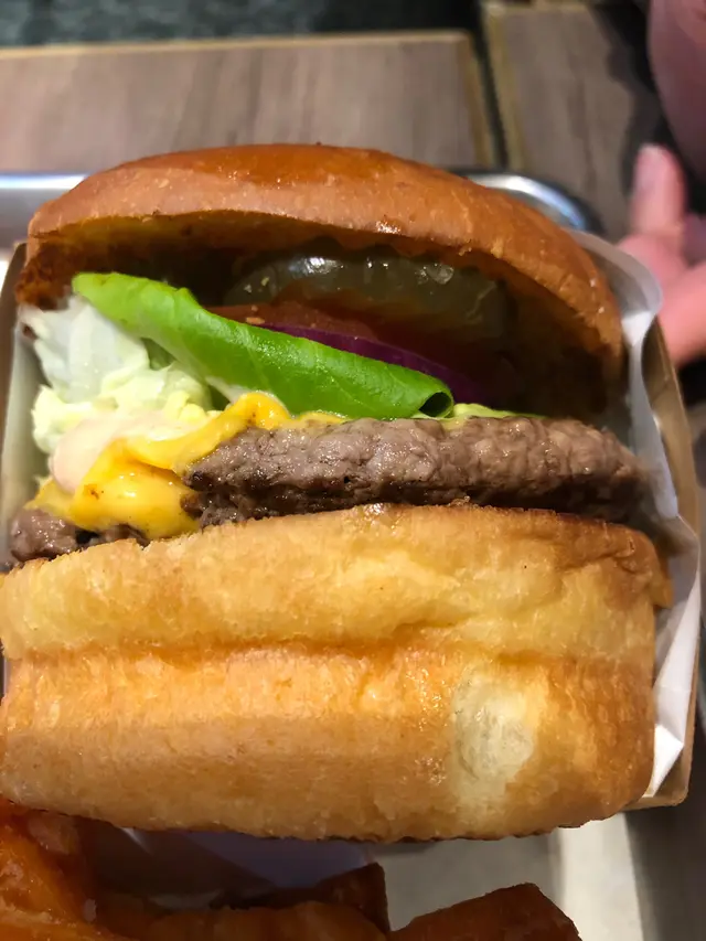 芝士牛肉漢堡