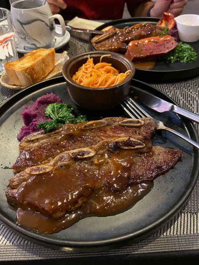 牛肋條(另加天使麵)