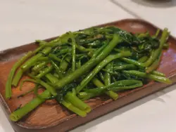 白灼通菜 (馬拉盞)