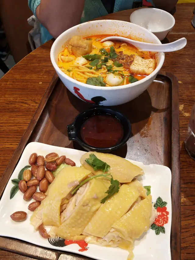 麻辣無骨海南雞喇沙摻摻