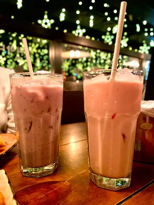 Strawberry  &  Blueberry  Smoothie