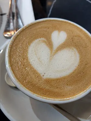 熱泡沫咖啡(改燕麥奶)