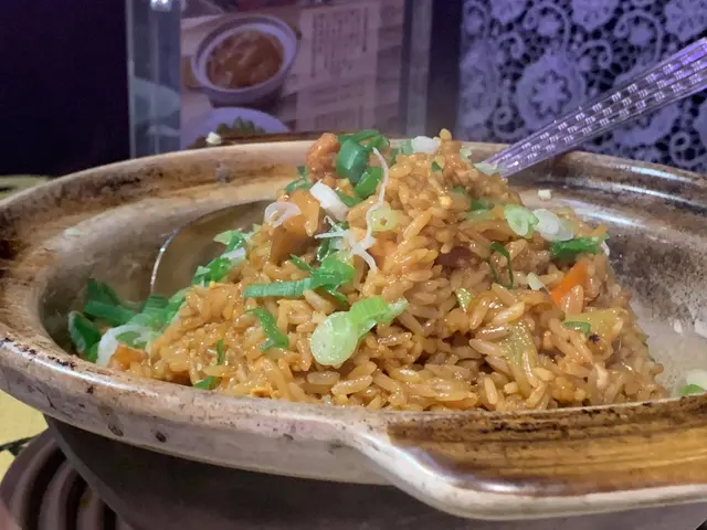 砂窩鱆魚粒燴飯