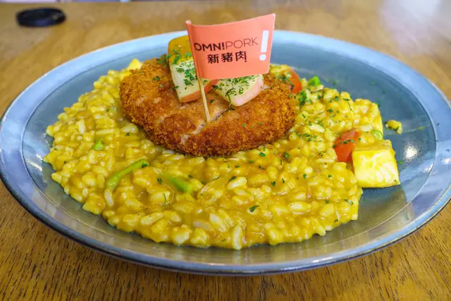 日式咖喱吉列豬扒意大利飯