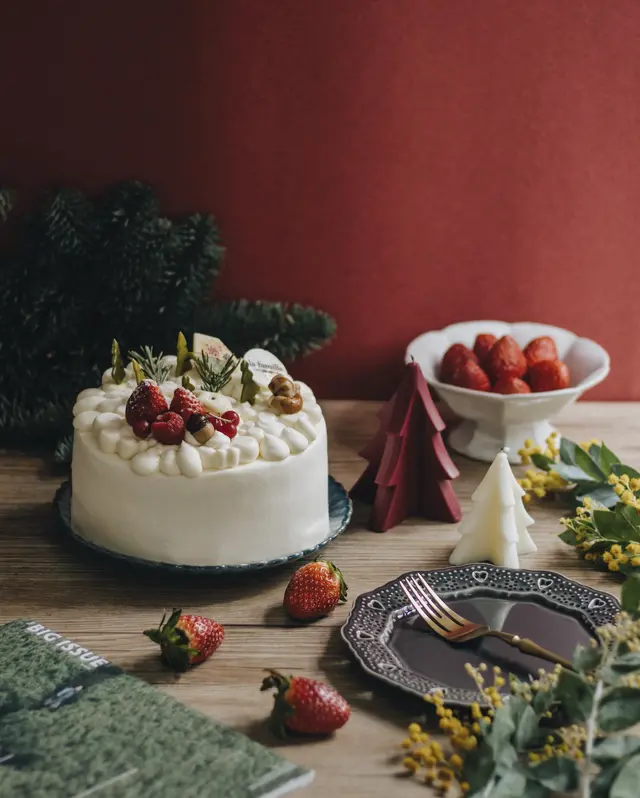 Forest Christmas 草莓戚風蛋糕