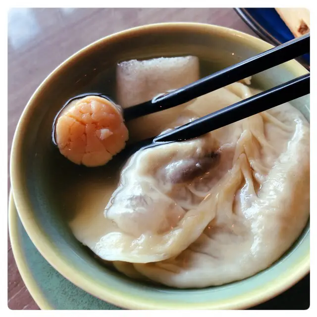 原粒乾瑤柱,好足粒。湯有好濃嘅金華火腿味