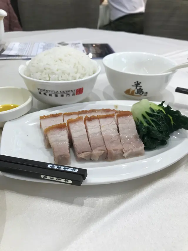 可能太晏去，皮已不脆，肉依舊嫩滑