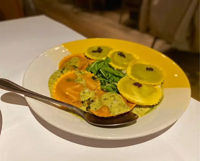 Ricotta  Cheese Spinach  Ravioli 