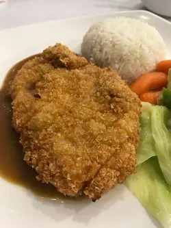 吉列豬扒飯