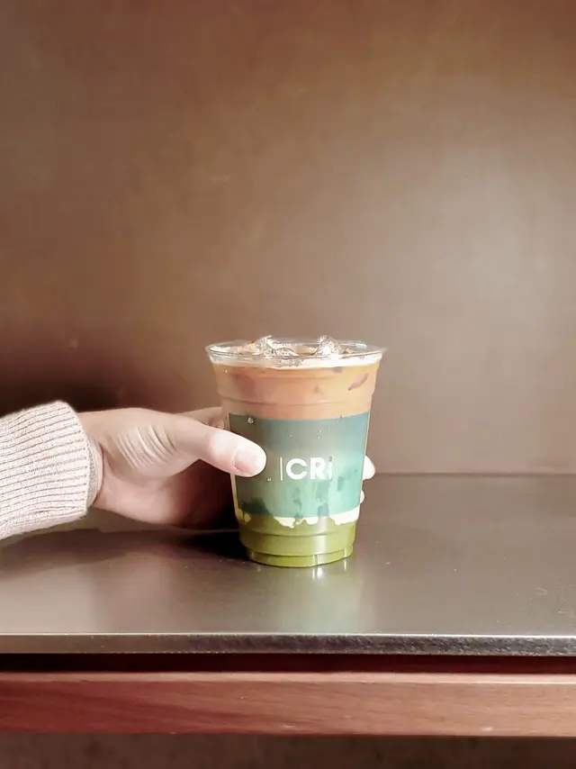 椰子·抹茶咖啡