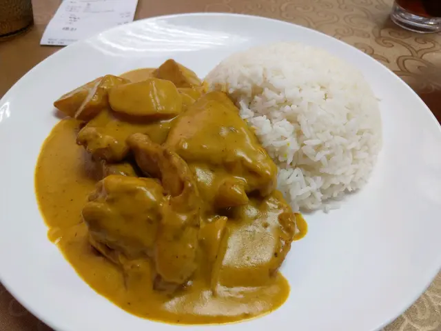 秘制咖哩豬扒，$45