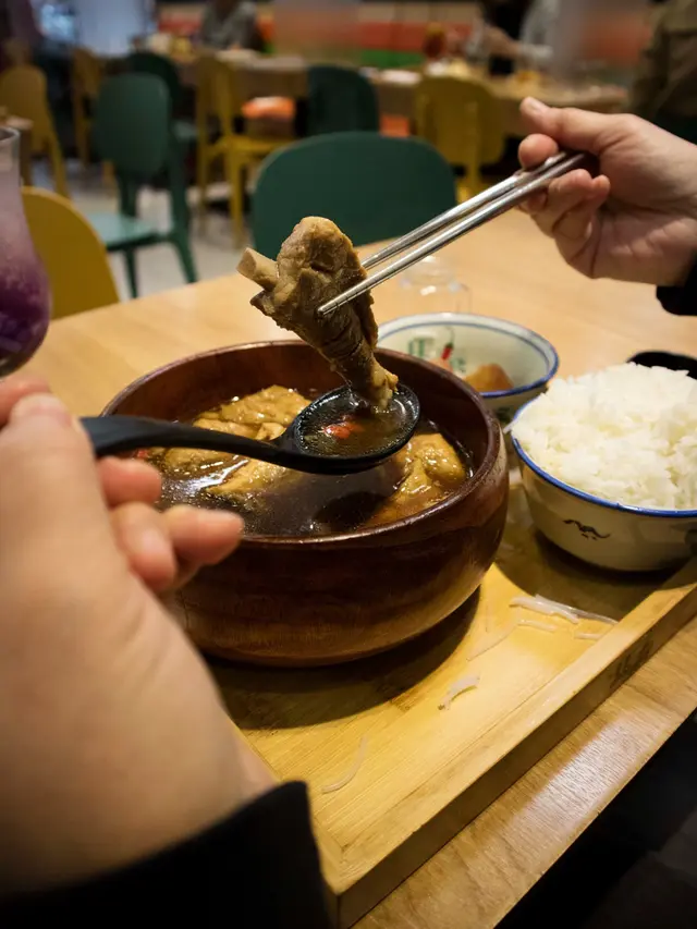 秘製馬來肉骨茶配飯
