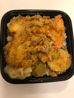 蟹皇吉列丼