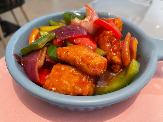 草莓酸甜咕嚕肉