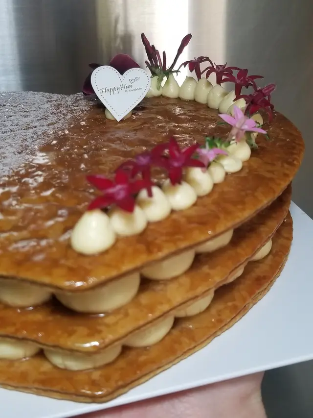 原味吉士海鹽焦糖拿破崙