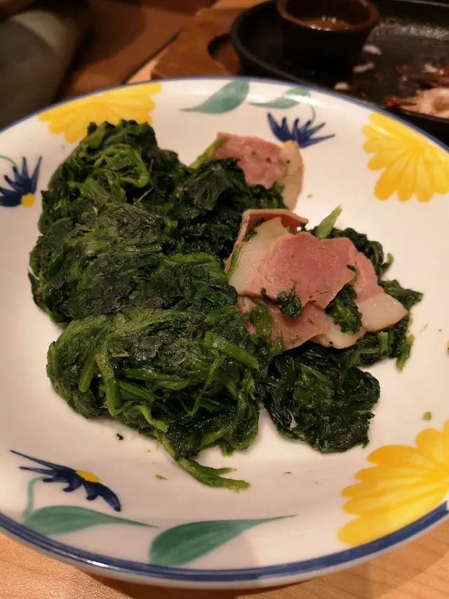 菠菜煙肉
