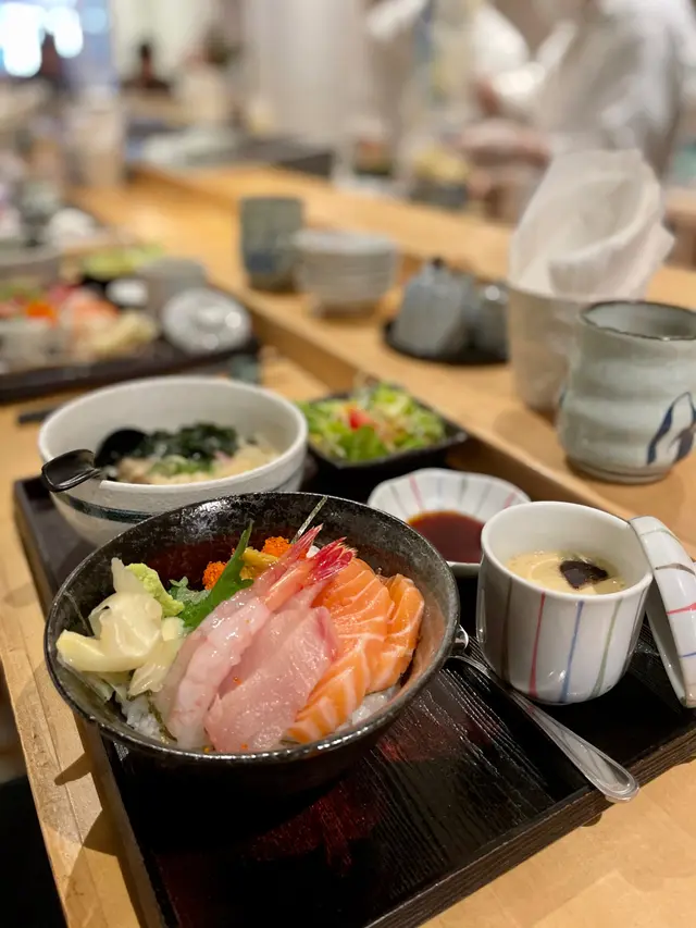北海道魚生飯定食
