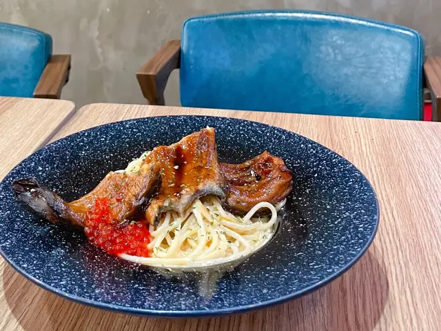 明太子鰻魚意粉